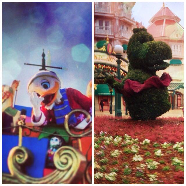 donald duck topiary fantasia hippo disneyland hotel