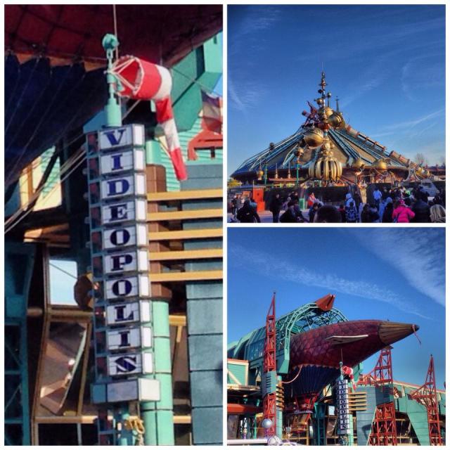disneyland paris discovery land videopolis space mountain